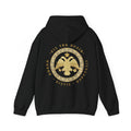 Classic Byzantine Hoodie – Doppeladler mit griechischem Siegel-Schriftzug – Versandkostenfrei