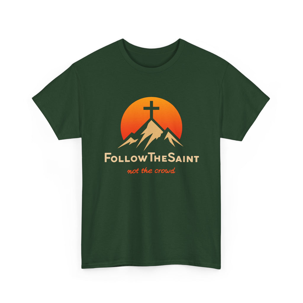 FollowTheSaint Heavy Cotton T-Shirt "not the crowd"