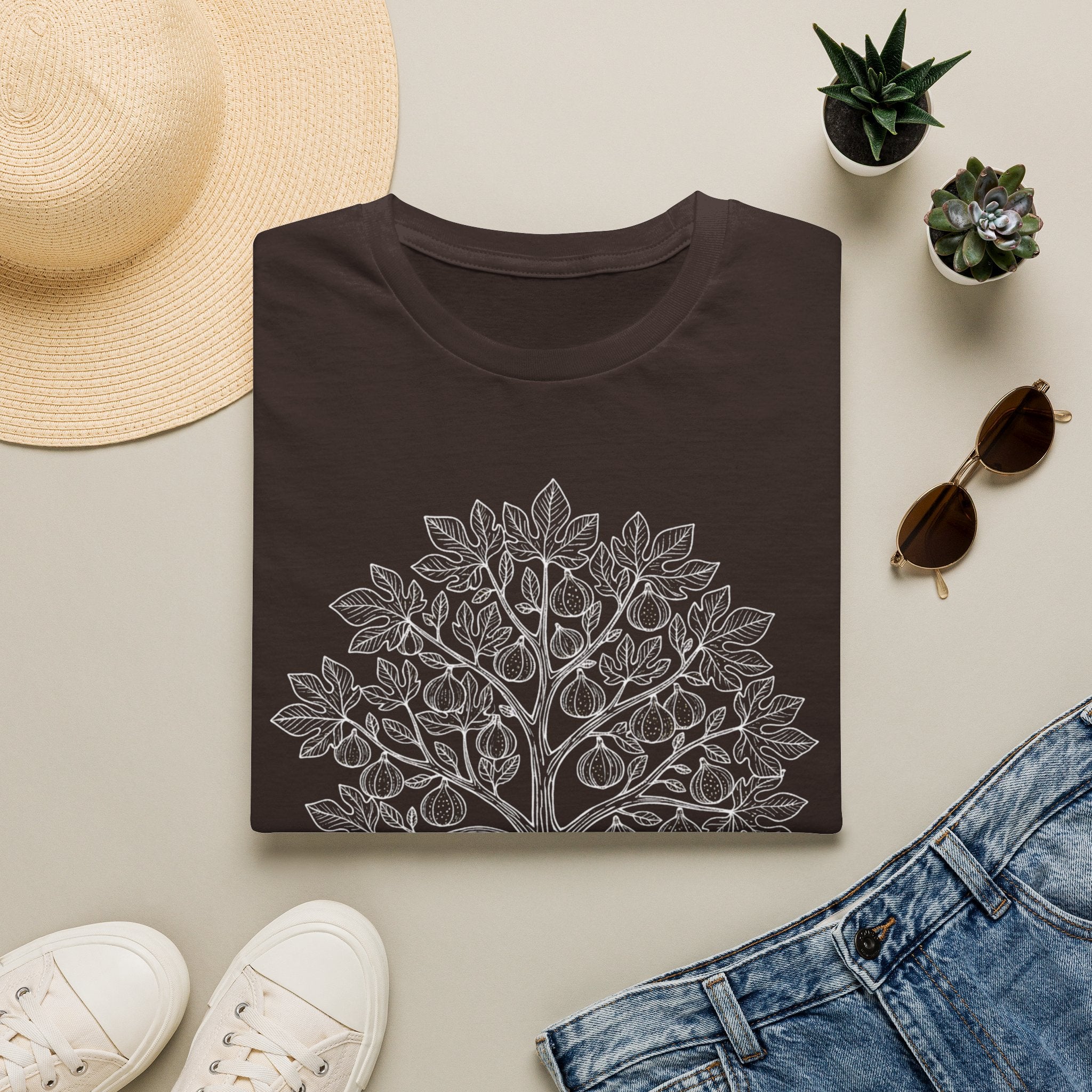 Rooted to Bear Fruit – Fig Tree Unisex T-Shirt