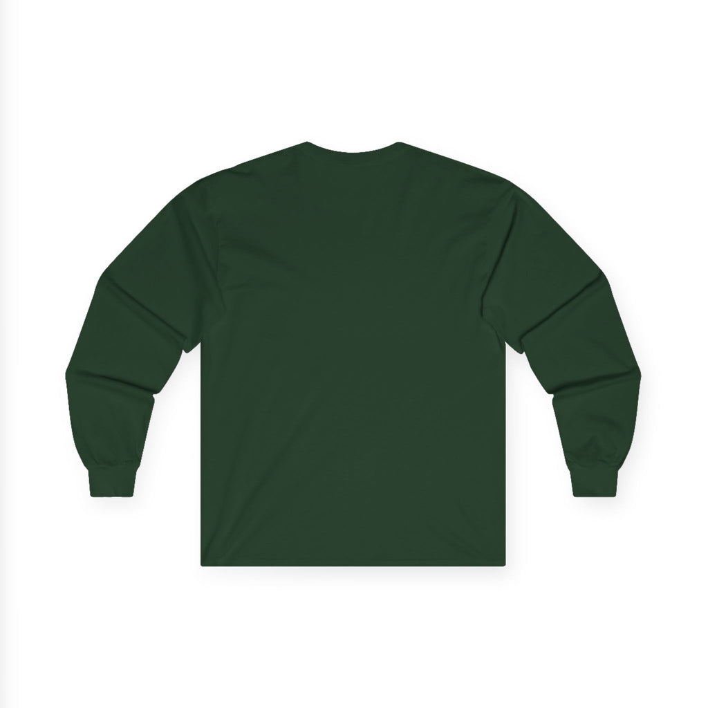 Unisex-Langarmshirt „Πριν πλάσω σε, έγνων σε“ – Baby im Halbmond – Versandkostenfrei