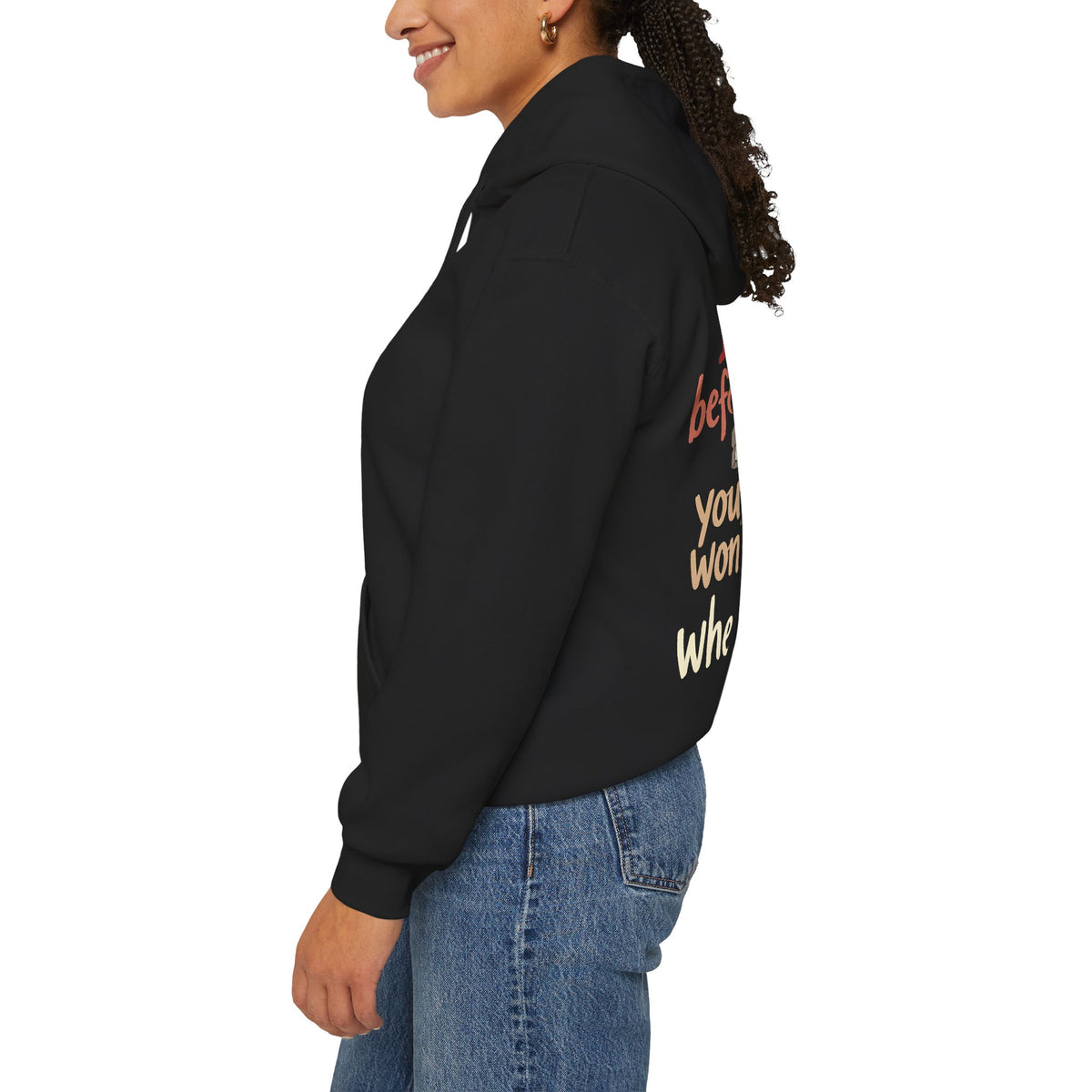 Unisex-Hoodie „If You Die Before You Die“ mit Kreuzmotiv – Versandkostenfrei