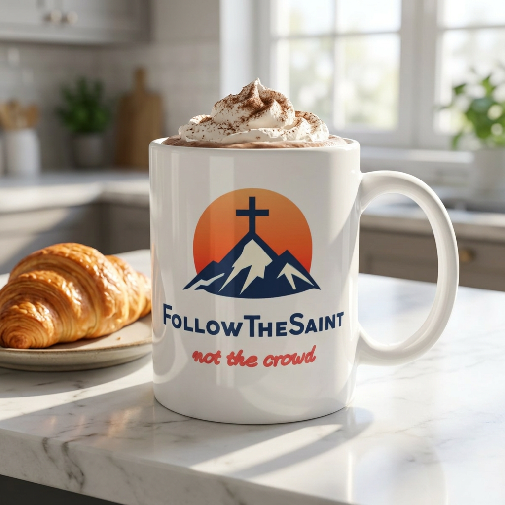 FollowTheSaint Tasse 11oz – „not the crowd“
