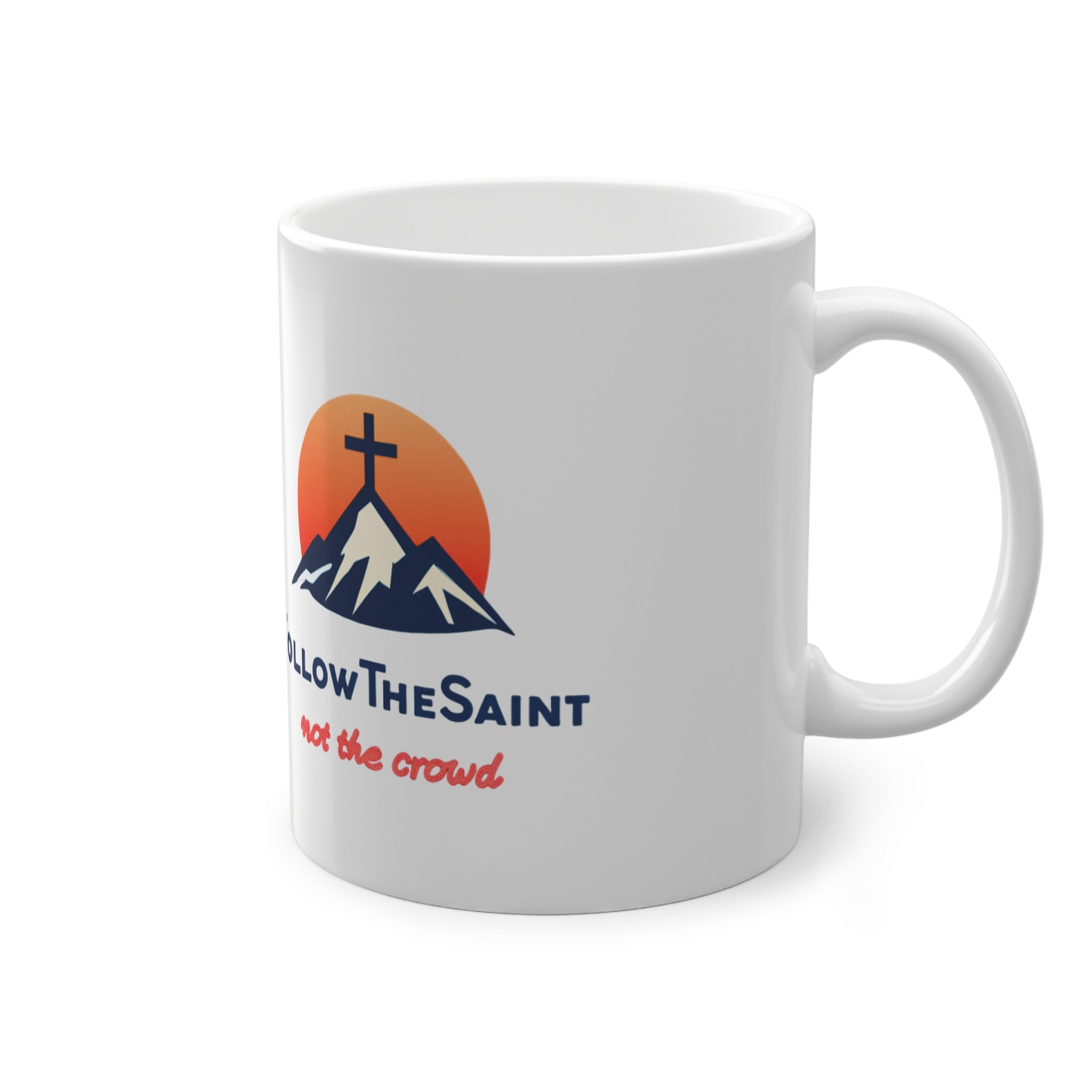 FollowTheSaint Tasse 11oz – „not the crowd“