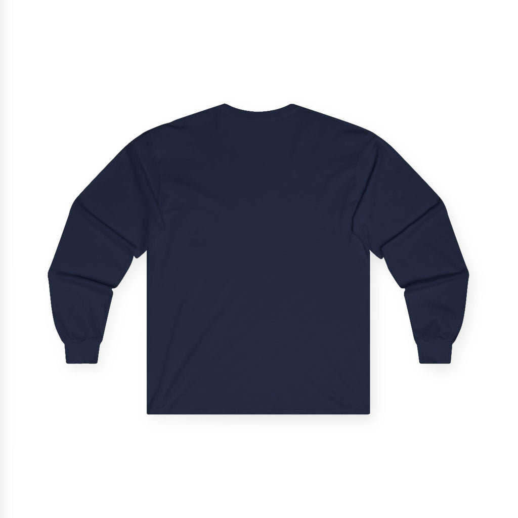 Unisex-Langarmshirt „Πριν πλάσω σε, έγνων σε“ – Baby im Halbmond – Versandkostenfrei