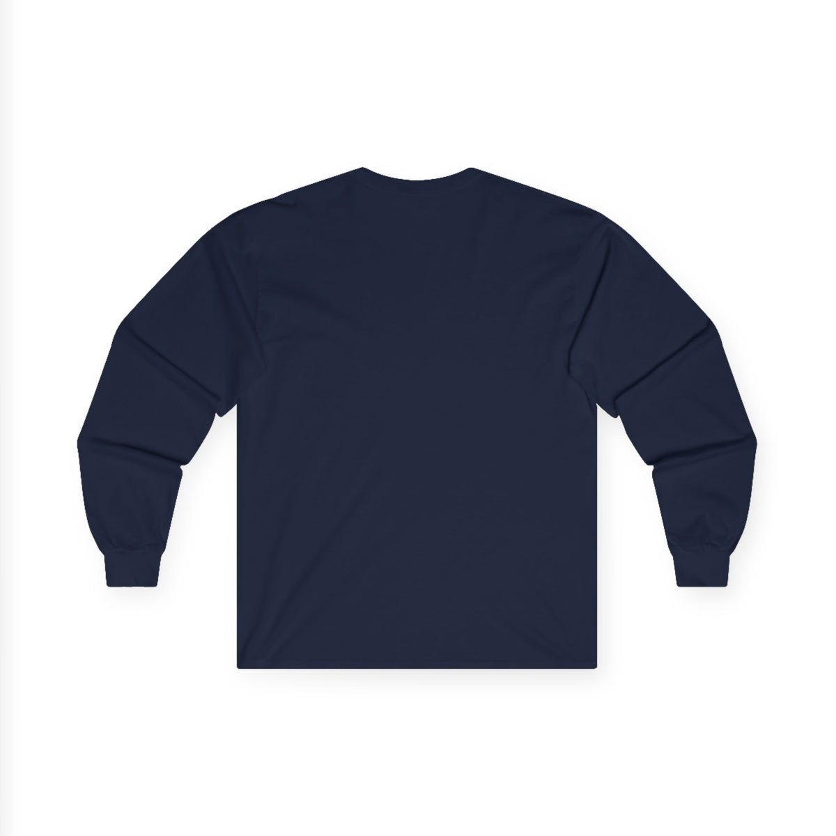 Unisex-Langarmshirt „Πριν πλάσω σε, έγνων σε“ – Baby im Halbmond – Versandkostenfrei