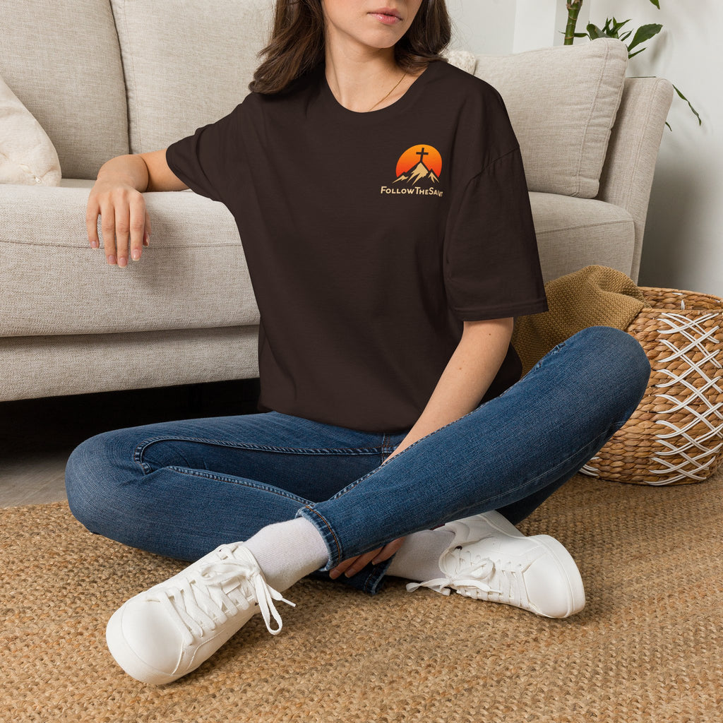 Mountain Cross T-Shirt – FollowTheSaint | Not the Crowd