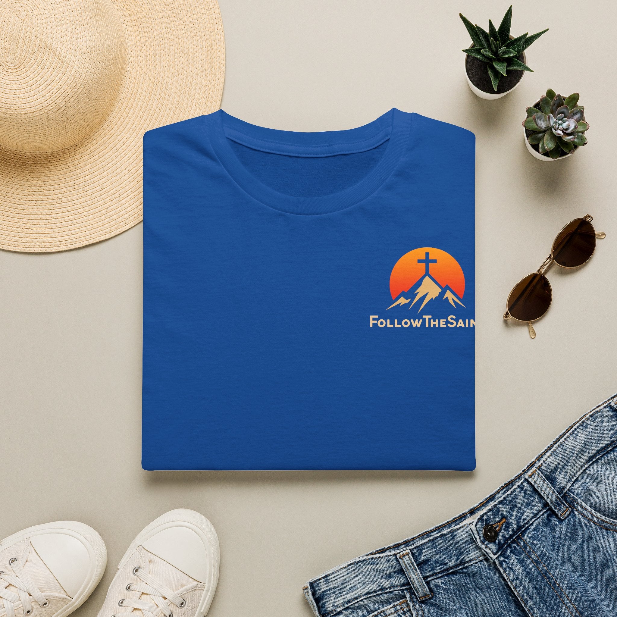 Mountain Cross T-Shirt – FollowTheSaint | Not the Crowd
