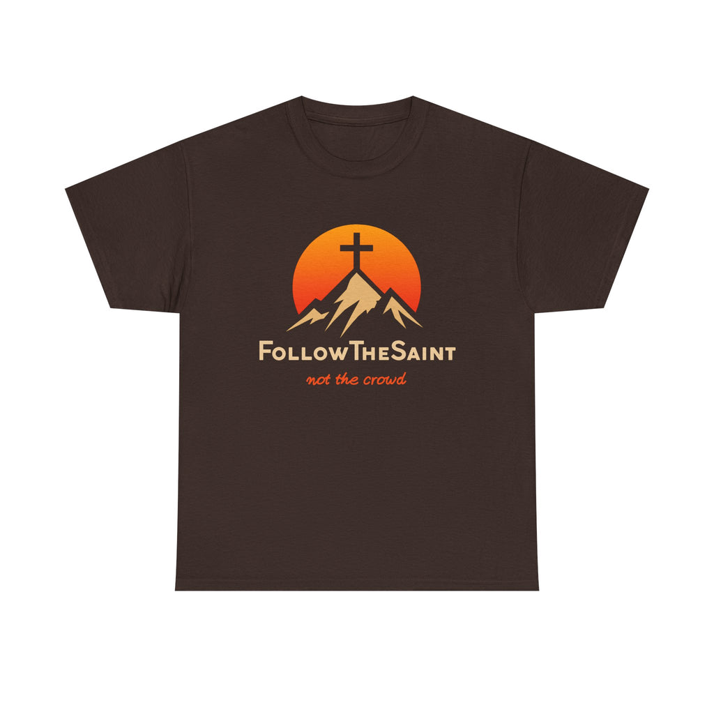 FollowTheSaint Heavy Cotton T-Shirt "not the crowd"