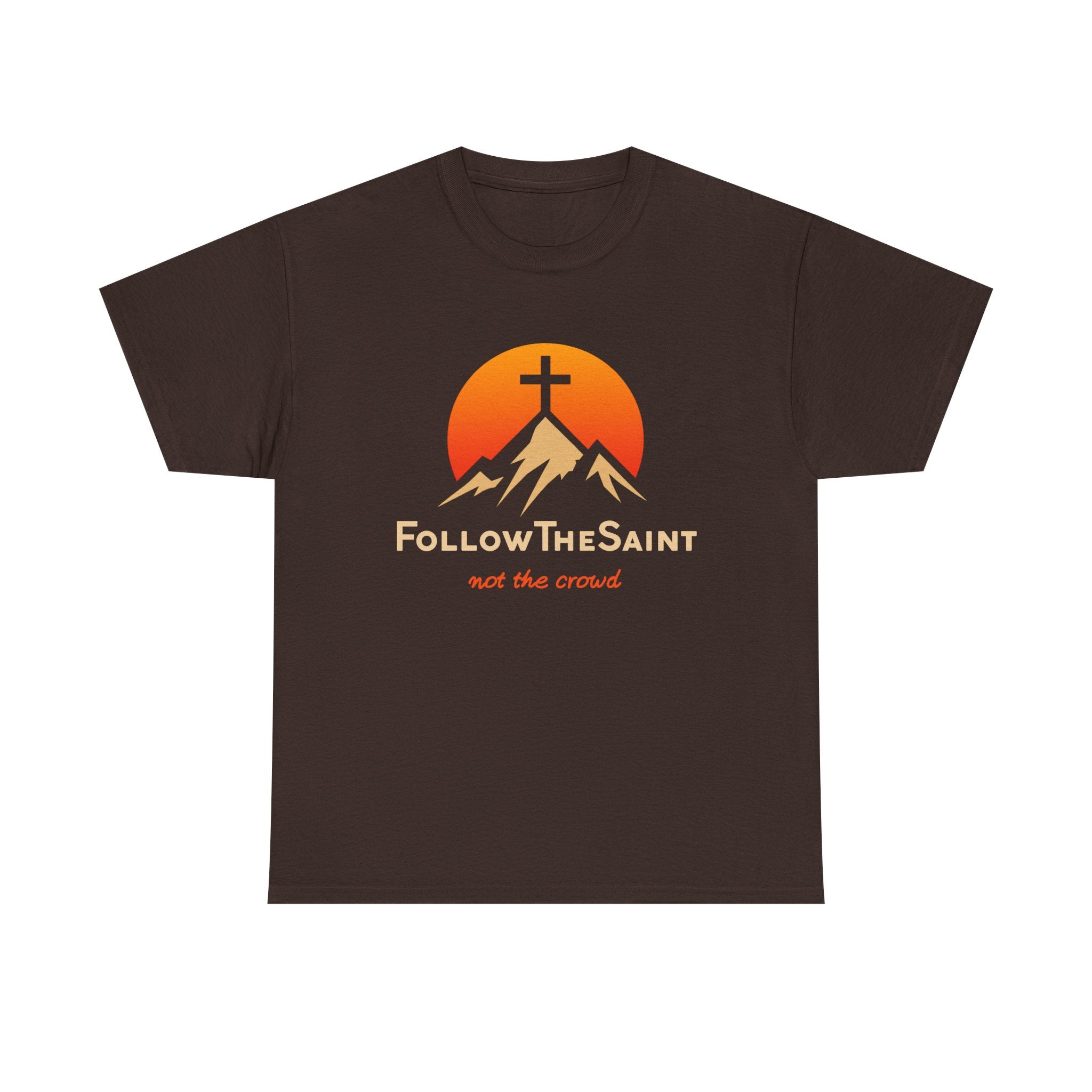 FollowTheSaint Heavy Cotton T-Shirt "not the crowd"