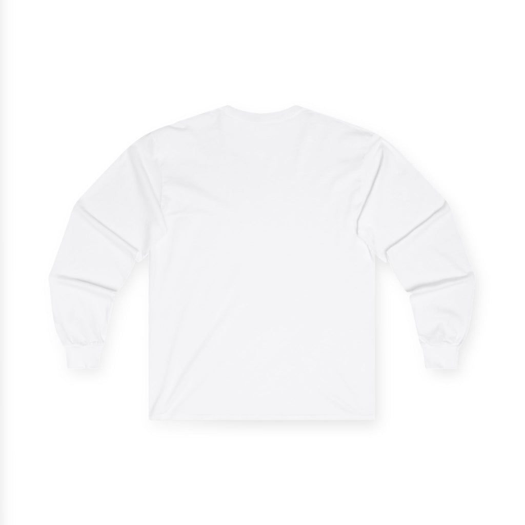 Unisex-Langarmshirt „Πριν πλάσω σε, έγνων σε“ – Baby im Halbmond – Versandkostenfrei