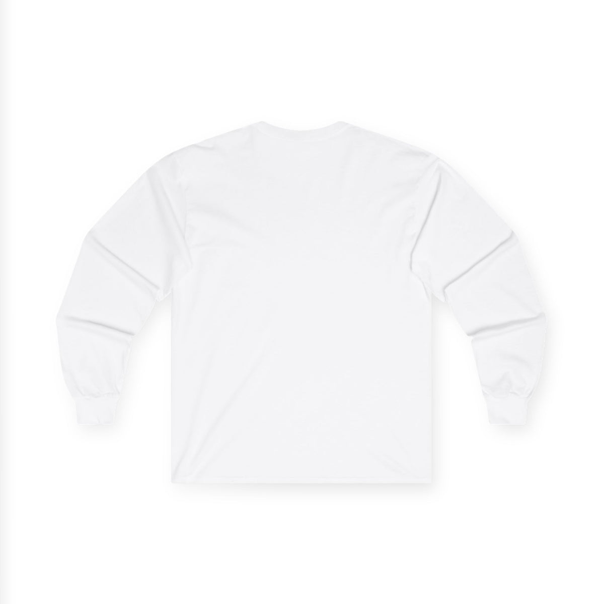 Unisex-Langarmshirt „Πριν πλάσω σε, έγνων σε“ – Baby im Halbmond – Versandkostenfrei
