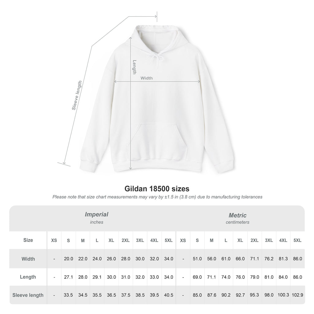 Unisex-Hoodie „Αν πεθάνεις πριν πεθάνεις…“ – Kreuzmotiv & orthodoxer Sinnspruch – Versandkostenfrei