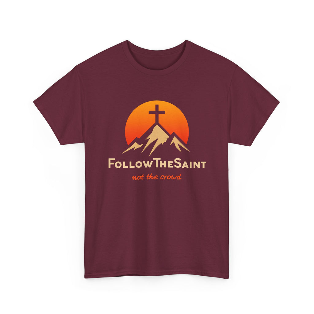 FollowTheSaint Heavy Cotton T-Shirt "not the crowd"