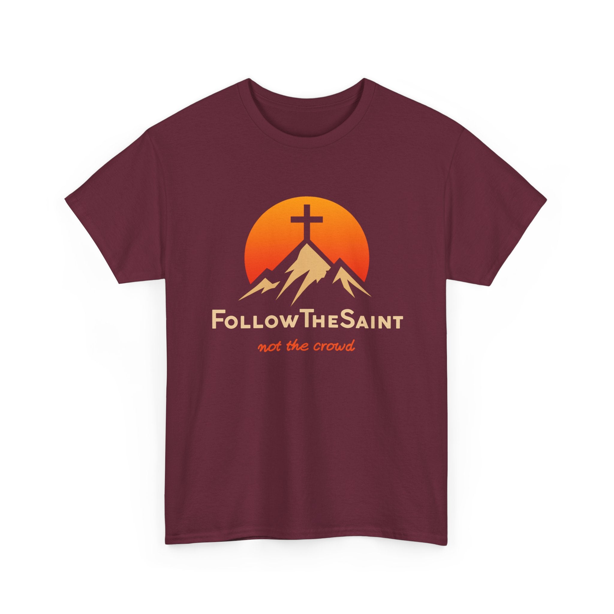 FollowTheSaint Heavy Cotton T-Shirt "not the crowd"