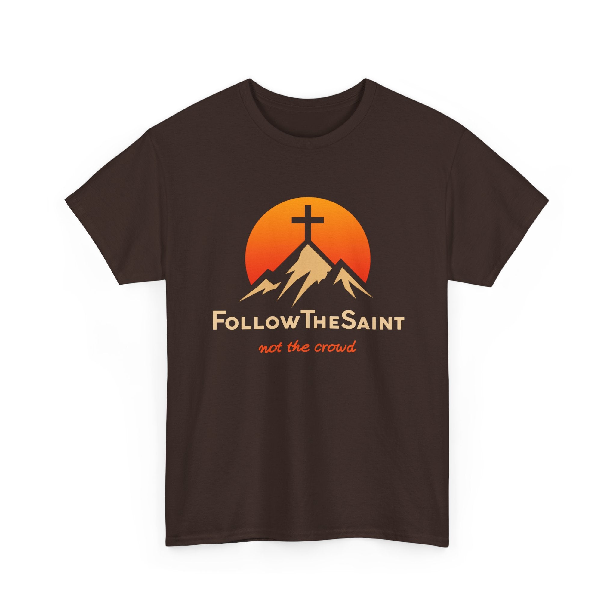 FollowTheSaint Heavy Cotton T-Shirt "not the crowd"