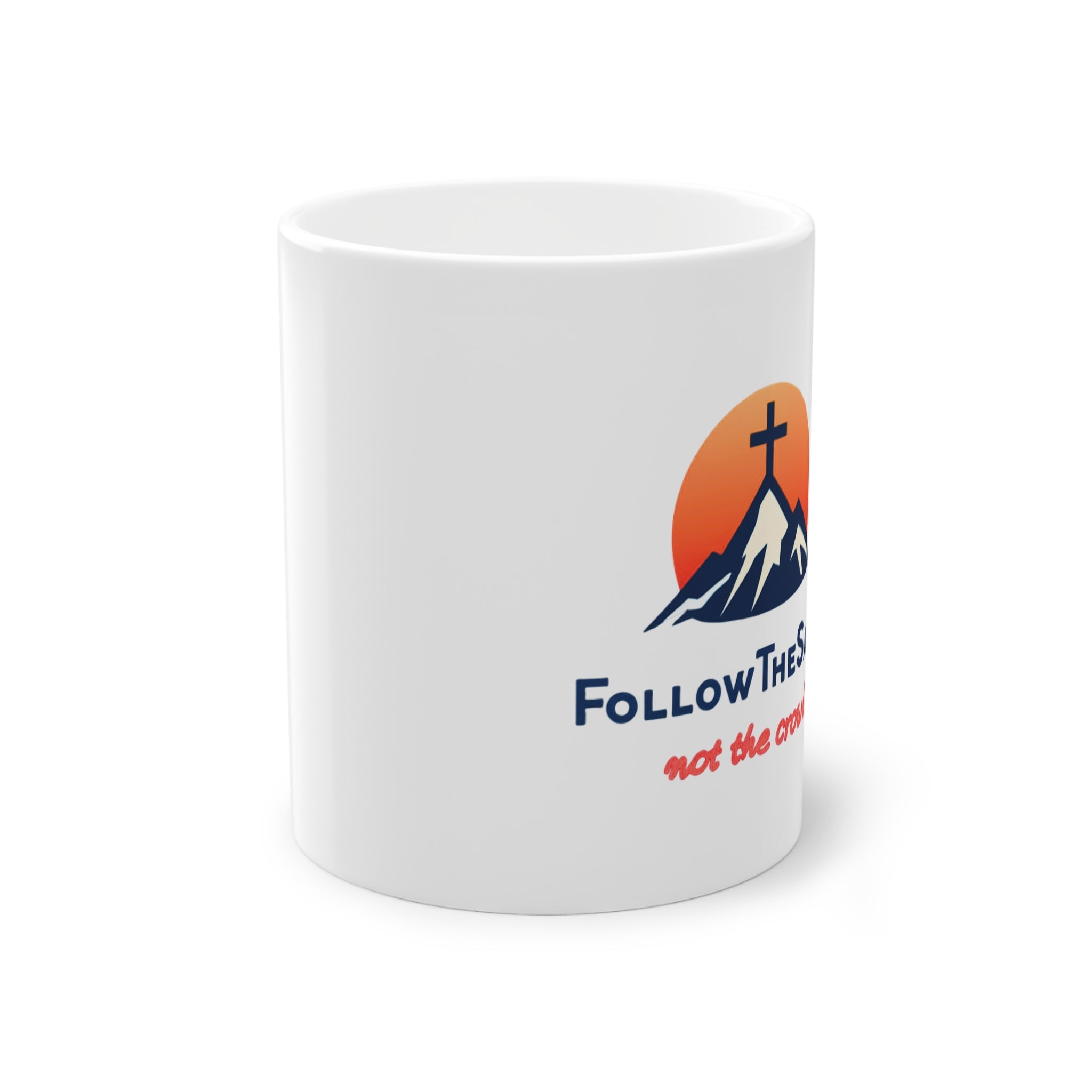 FollowTheSaint Tasse 11oz – „not the crowd“