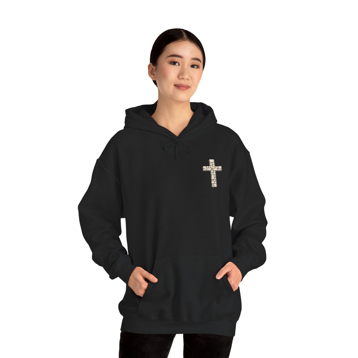 Unisex-Hoodie „If You Die Before You Die“ mit Kreuzmotiv – Versandkostenfrei