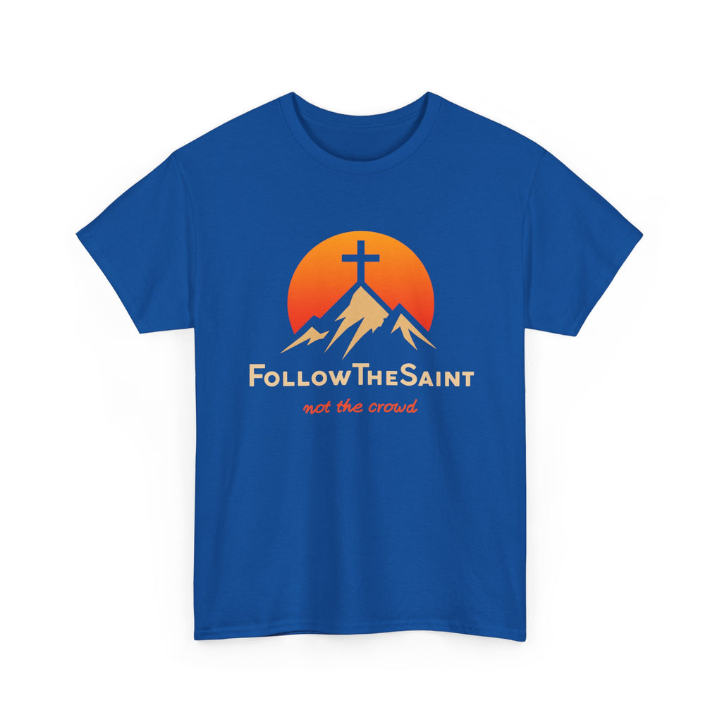 FollowTheSaint Heavy Cotton T-Shirt "not the crowd"