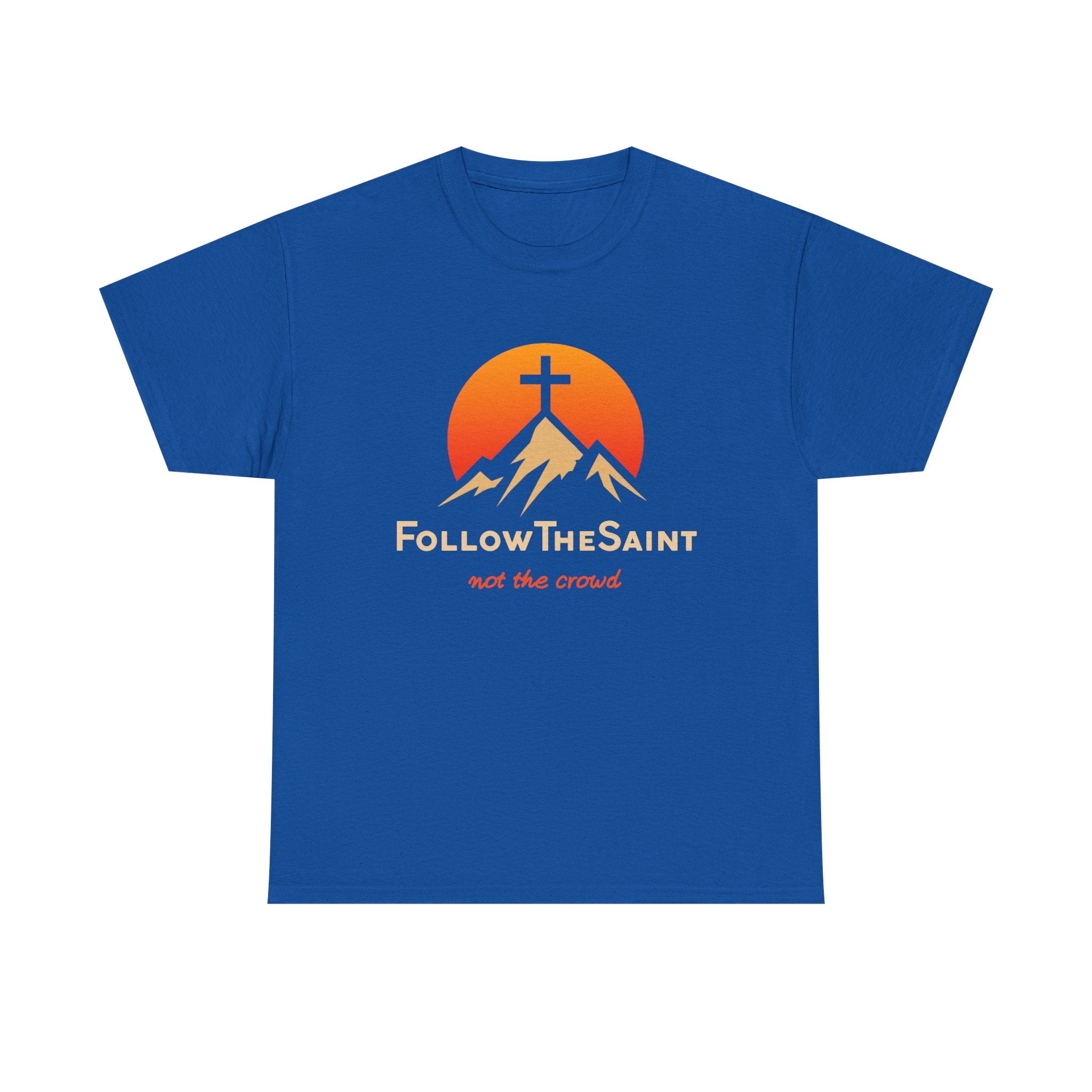 FollowTheSaint Heavy Cotton T-Shirt "not the crowd"