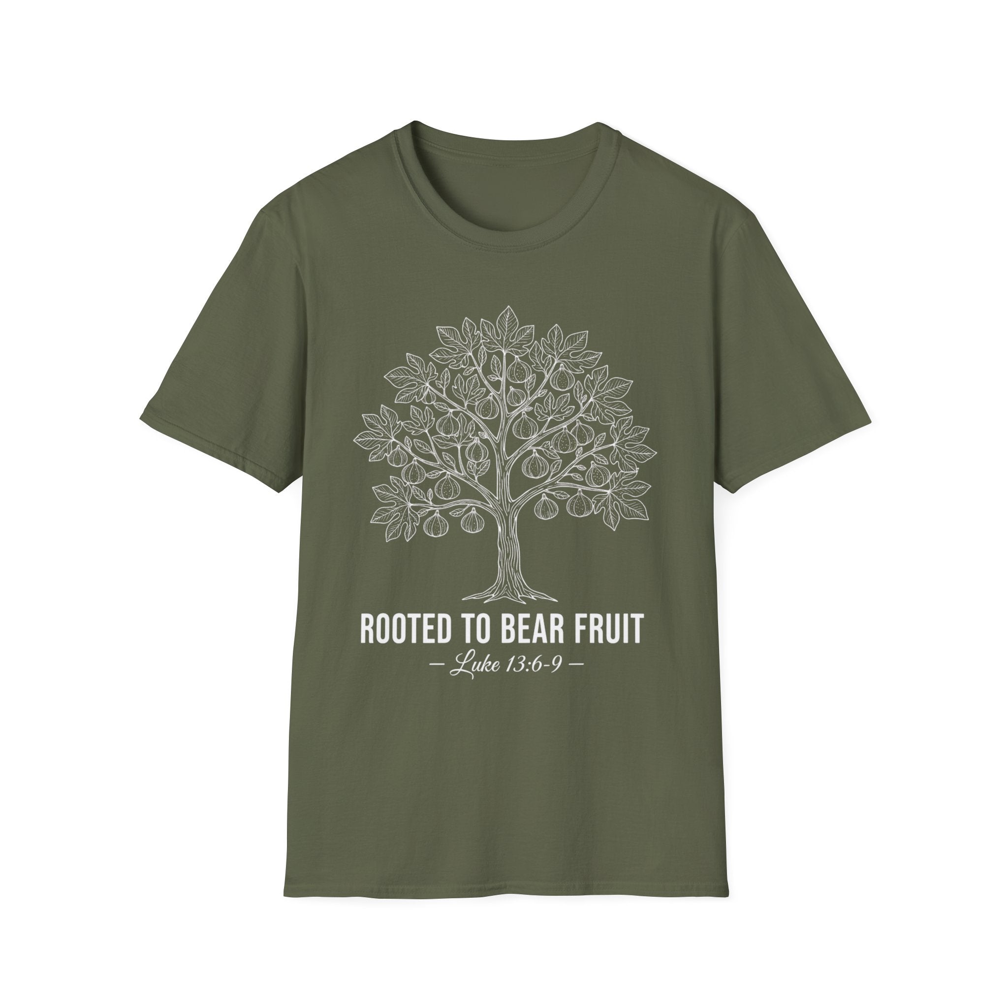 Rooted to Bear Fruit – Fig Tree Unisex T-Shirt