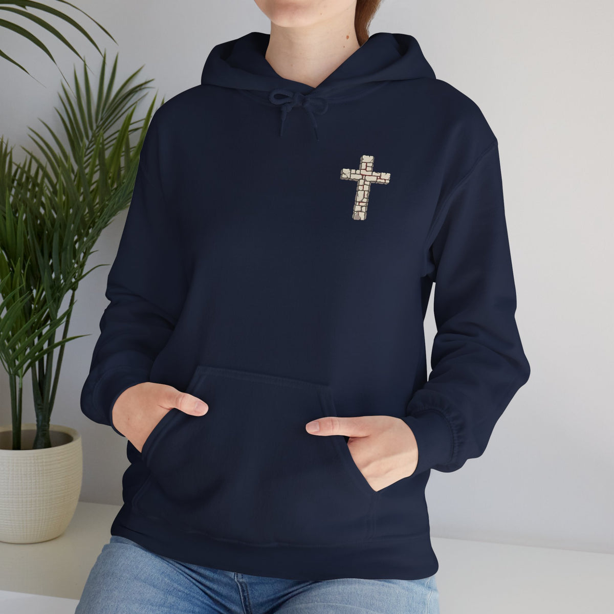 Unisex-Hoodie „If You Die Before You Die“ mit Kreuzmotiv – Versandkostenfrei