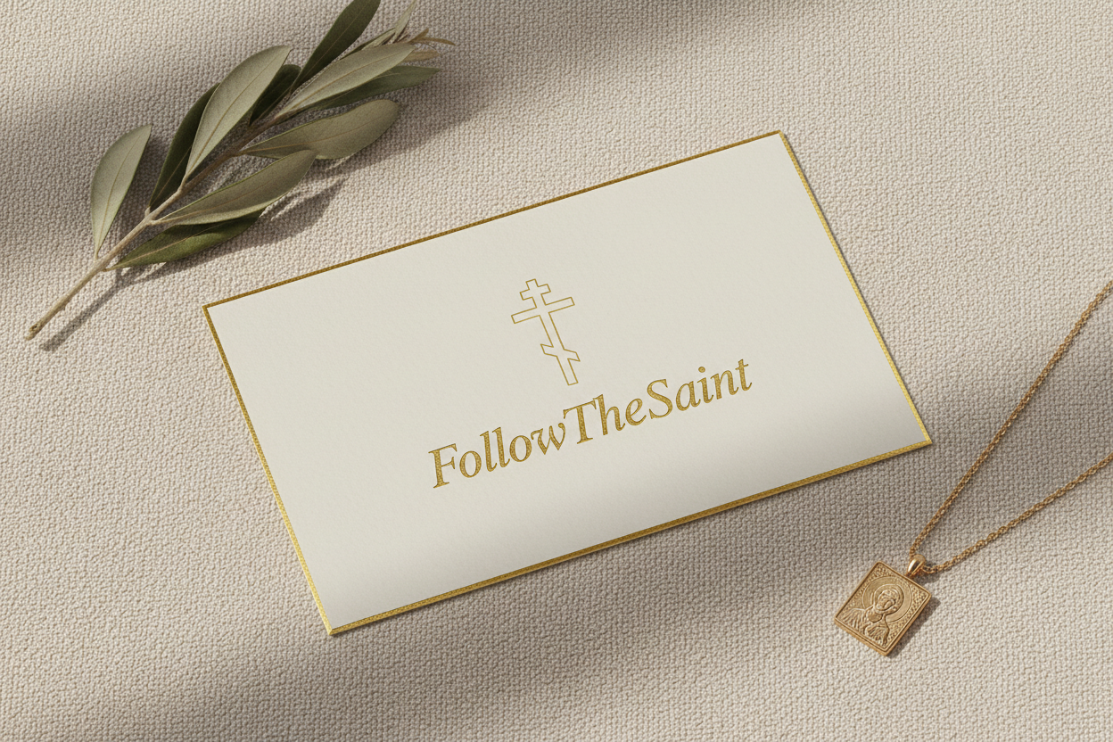 FollowTheSaint Geschenkkarte Mockup