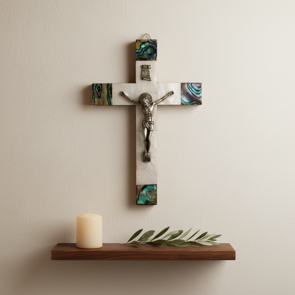 Kreuz Mockup – Hausaltar-Stimmung
